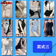 妙普樂2025新款卡貼飯卡清純美女定制2張欲美女性感半身美圖貼紙水晶校 款3 水晶卡貼