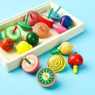 京普頓幼兒園小玩具分享禮物生日伴手禮兒童實(shí)用禮品全班獎勵小學(xué)生批fa 木質(zhì)陀螺混款18個