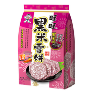 旺旺 黑米雪餅 原味 170g 零食膨化休閑食品餅干糕點