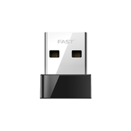 FAST AX300無(wú)線USB網(wǎng)卡FAX300U免驅(qū)版WIFI6代家用臺(tái)式機(jī)筆記本接收器 FAX300U