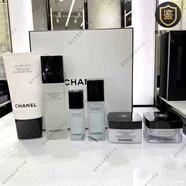 香奈兒（Chanel）山茶花護(hù)膚品補(bǔ)水保濕系列套裝情人節(jié)限定禮盒裝 6件套潔面氣泡水眼精華面膜精華3