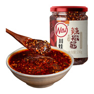 川娃子 調味品 辣椒醬 農家風(fēng)味 下飯菜 辣椒油 拌飯拌面醬 醬料 230g 