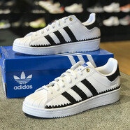 阿迪達斯 （adidas）休閑鞋三葉草男鞋女鞋2025秋季新款運動(dòng)鞋時(shí)尚防滑百搭舒適板鞋 GZ7635白色 40.5