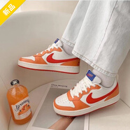 耐克（NIKE）Court Borough 2 Low 2黑曜石防滑耐磨輕便低幫板鞋 GS白藍 BQ5448-119 白橙 36