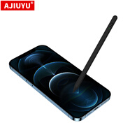 AJIUYU  適用蘋果iPhone 15/14 Pro手寫筆iPhone/XS/8/7plus主動式電容筆觸控筆繪畫筆 黑（POM筆尖）三系統(tǒng)模式觸屏原筆跡主動式電容筆 iPhone 5s蘋果手機