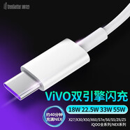 trendsetter 適用于vivo數(shù)據(jù)線閃充s12/7/9/x27/x70/x50/x60/y32/y55s/iqoo9/z1/neo3/5/pro手機快充充電線