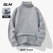 GLM半高領(lǐng)毛衣男秋冬季保暖針織衫加厚男士日常運(yùn)動(dòng)休閑內(nèi)搭打底衫