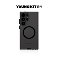 猿氣「晶盾」適用三星s25ultra手機(jī)殼新款透明三星Galaxy s25 保護(hù)套磁吸防摔S25簡約高級保護(hù)外殼 晶盾系列 | 磁吸充電【透黑】 SAM S25 Ultra