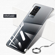莫維斯vivox60手機(jī)外殼x60曲屏版手機(jī)殼x60pro+無邊框手機(jī)殼iqoo7保護(hù)套男女款防摔半包透明超薄硬殼 【高品質(zhì)透明殼】vivox60