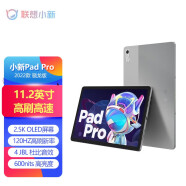 联想（Lenovo） 平板小新Pad Pro 11.2英寸 高通骁龙870 8核处理器 WIFI版 PadPro 22款骁龙870灰色 8+128GB 官方标配