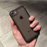 不發(fā)黃手感好太空殼硅膠軟殼適用iPhonese2二代手機殼蘋果se3三代 星空太空殼硅膠透黑 iPhoneSE(第三代)