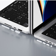 TRATTSTAND適用蘋(píng)果MacBook pro14 16英寸筆記本防塵塞耳機(jī)孔接口SD卡堵配件 14/16英寸Pro防塵塞7顆透明