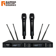 RATTOP雷拓 U段一拖二無(wú)線(xiàn)麥克風(fēng)  UI-850 臺