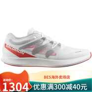 薩洛蒙（Salomon）輕量路跑鞋男女款低幫訓(xùn)練白黑PHANASM LIE 2 U 白色/紅色472306 8(42)