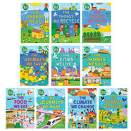WE GO ECO 走向環(huán)保合集10冊 The Food We Eat The Animals We Save 英文原版兒童科學(xué)科普繪本自然環(huán)境保護知識圖書 走向環(huán)保合集10冊