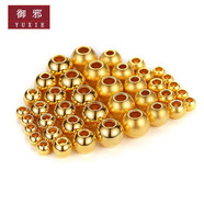 御邪轉(zhuǎn)運珠黃金串珠999足金硬金金珠配珠隔珠圓珠散珠520禮物 3mm[古法]0.03g標(biāo)準(zhǔn)版