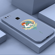 紀普 vivox20手機殼x20plus液態(tài)硅膠保護套全包直邊防摔國風(fēng)卡通個(gè)性創(chuàng  )意潮牌網(wǎng)紅軟殼 X20【薰衣灰-YT071福鹿生財】