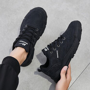 回力休閑鞋軟底耐磨男鞋百搭系帶旅行運動(dòng)鞋 WXP(WZ)-0304 黑色 44