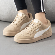 彪馬（PUMA）板鞋男鞋女鞋 夏季新款撞色平底鞋翻毛皮平底鞋運(yùn)動休閑鞋 402217-01 39