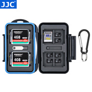 JJC 相機存儲卡盒 收納卡包 記憶短棒 SD TF CF SXS XQD SIM手機卡 內存卡保護盒微單單反卡盒 4張CF卡+8張SD卡+16張TF卡