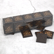 歌帝梵（GODIVA） 黑巧克力50片裝排塊散裝比利時(shí)進(jìn)口牛奶大板磚烘焙原料高檔零食 85%黑巧克力 50片裝