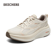 斯凱奇（Skechers）女鞋秋冬輕質(zhì)吸震運(yùn)動(dòng)跑步鞋129001 自然色/珊瑚色/NTCL 39