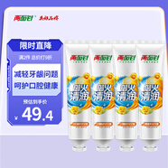 兩面針（LMZ）四味針火牙膏減輕牙齦問(wèn)題清新口氣 140g*4支裝