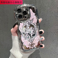 弗煙可愛(ài)天使適用華為Nova12/11/10/9/8/7/6/5手機殼Mate60/50/40軟P60P50 銀色電鍍水滴殼【A9可愛(ài)天使】 暢享10Plus