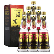 湄窖老酒 湄窖酒 55度 復(fù)古版 濃香型白酒 2017年 500mL 6瓶