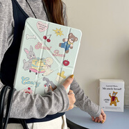 拓亞可愛(ài)插畫(huà)兔子適用蘋(píng)果ipad11保護套mini7新款air6/5保護套Y型磁吸拆分11英寸平板殼亞克力防摔筆槽 Y型磁吸拆分【插畫(huà)兔子禮物車(chē)】亞克力背板隱藏式筆槽 iPad Air4/Air5(1