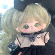 丸子仔娃衣20cm棉花娃娃衣服連衣裙公主套裝公仔玩偶替換裝便宜裙子衣服 英倫學(xué)院衣裙 【僅衣服，無娃娃】