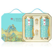 五糧液生態(tài)釀酒公司52度 500mL 2瓶 輝煌騰達(dá)千里江山上下卷 收藏?cái)[柜禮盒酒