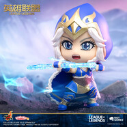 英雄聯(lián)盟Hot Toys聯(lián)名卡莎 艾希 Cosbaby迷你珍藏人偶擺件手辦 艾希