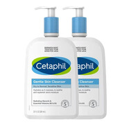 Cetaphil絲塔芙大白罐 舒潤保濕霜 面部身體保濕潤膚 加拿大進(jìn)口港版 絲塔芙溫和保濕潔面591ml*2瓶