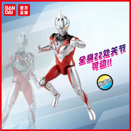 BANDAI萬(wàn)代奧特曼兒童玩具男孩生日禮物發(fā)聲超可動(dòng)亞刻奧特曼67772