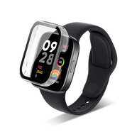 優(yōu)倫詩【現(xiàn)貨速發(fā)】適用紅米Redmi Watch3表帶紅米手表3保護(hù)殼智能運(yùn)動(dòng)手表3代多彩替換硅膠腕帶 透明保護(hù)殼【殼膜一體丨防刮防摔】 適用：紅米Watch3手表