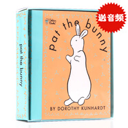 Pat the Bunny 拍拍小兔子  英文原版繪本 感知觸摸書早教啟蒙讀本 嬰幼香味玩具書 翻翻書 幼兒童早教益智感知認知書