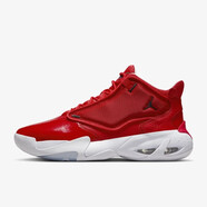 AJ喬丹（nike Air Jordan）Max Aura 4 經(jīng)典復刻戰靴 輕量緩震 舒適防滑可視氣墊男士籃球鞋 紅色DN3687-601 40