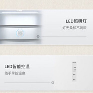 奧馬（Homa）家用冰箱118升小冰箱小型家用雙門雙開門租房迷你電冰箱BCD-118A5 130金色