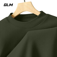 GLM打底衫男秋冬季半高領(lǐng)加絨保暖上衣親膚百搭男士雙面絨長(zhǎng)袖T恤