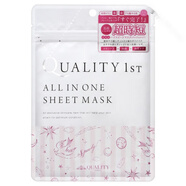 皇后的秘密日本QUALITYFIRST皇后的秘密膠原補水保濕面膜緊致抗衰 粉色基礎保濕面膜:7枚 7片