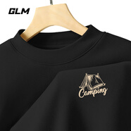 GLM打底衫男秋冬季半高領(lǐng)加絨保暖上衣親膚百搭男士雙面絨長(cháng)袖T恤