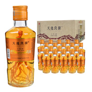 天池良源小參酒天池良源小瓶裝吉林長(zhǎng)白山人參撫松特產(chǎn) 52度 165mL 20瓶