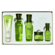 優(yōu)資萊（UZERO） 優(yōu)資萊套盒禮盒（補水乳保濕套裝護膚化妝） 水仙茶快補水五件套禮盒