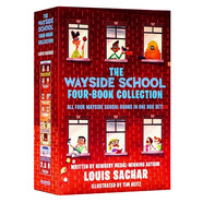 歪歪路小學(xué)全4冊(cè)套裝 英文原版 章節(jié)橋梁書 The Wayside School 4 Book Box Set路易斯薩奇爾 Holes別有洞天作者進(jìn)口英語(yǔ)圖書籍平裝
