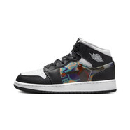 耐克（NIKE）Jordan 1 GS AJ 1 喬1高幫運(yùn)動籃球鞋 黑白DR9495-001 39