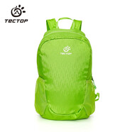 探拓（TECTOP） 戶外徒步雙肩背包 休閑徒步旅行男女通用皮膚包 熒光綠