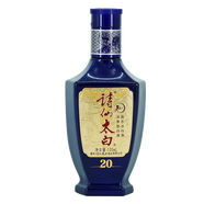 詩(shī)仙太白雙獅20 濃香型白酒52度 商務(wù)宴請送禮收藏紀念 重慶高端白酒 52%vol 100mL 1瓶 品鑒酒