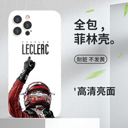 F1賽車手機殼蘋果14勒克萊爾iPhone13舒馬赫12mini漢密爾頓11promax法拉利7pl QL114816-全包菲林硬殼-勒克萊爾 其他手機型號