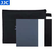JJC 白平衡灰卡 18度 18%灰卡 攝影手動(dòng)測(cè)光 適用于佳能尼康索尼微單單反 灰卡板防水 黑灰白 三合一